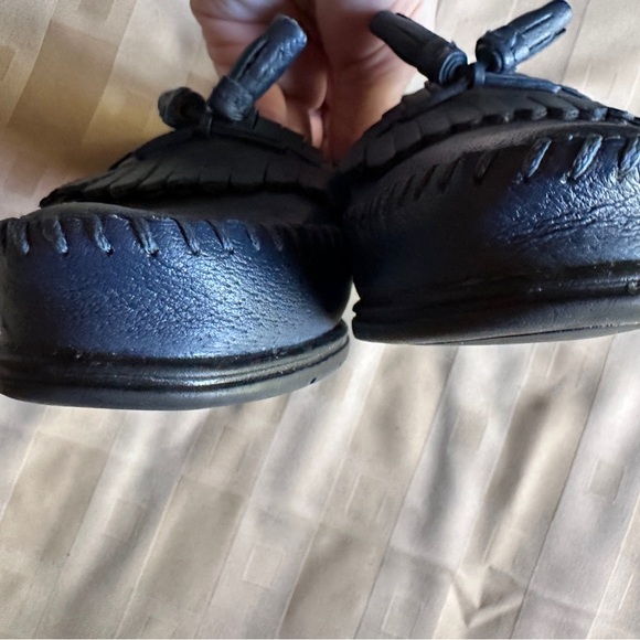 Dr Scholls Navy Blue Loafers with Tassel Detail Ladies Size 5 - Picture 7 of 7